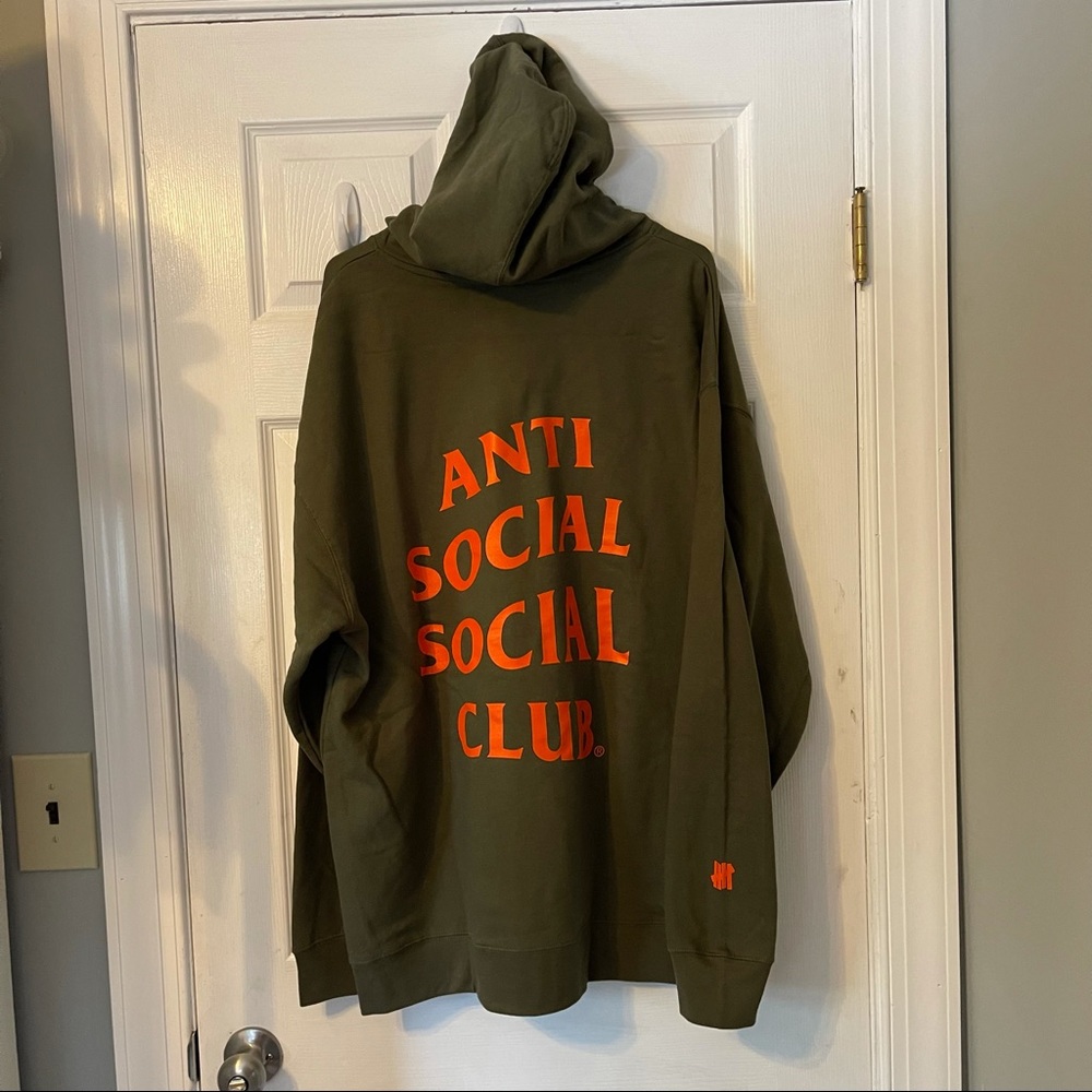 Anti Social social club x Undefeated Hoddie XL